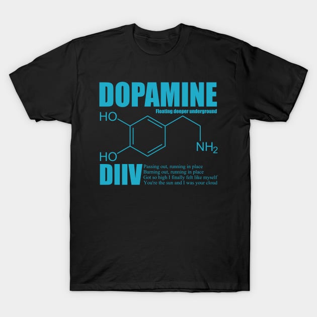 diiv dopamine // fanart T-Shirt by psninetynine